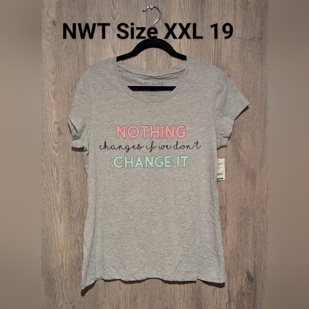 Gray Graphic Tee